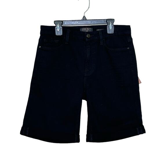 7 for all Mankind black bermuda shorts size 6 - Picture 9 of 10